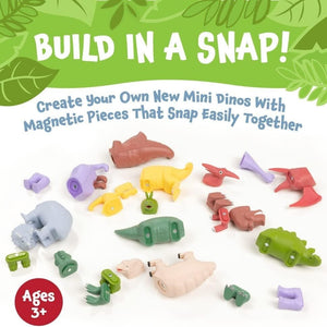 Mini Magnetic Mix Or Match Dinosaurs Deluxe Set