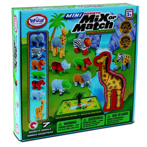 Mini Magnetic Mix Or Match Jungle Animals