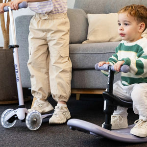 Mini Deluxe Rock And Go Led Scooter (Lavender Mist)