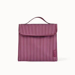 Insulated Lunch Carrier - Ruby Stripe
