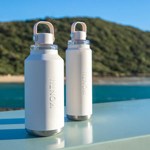 Quench Drink Bottle 1L (Cream)