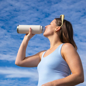 Quench Drink Bottle 700ml (Cream)