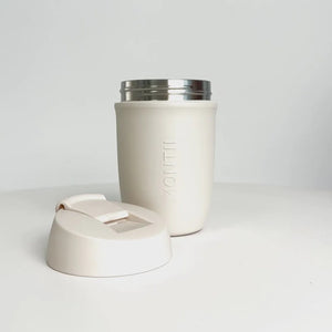 Travel Coffee Cup 380ml (Cream)