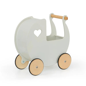 Classic Dolls Pram (Off White)