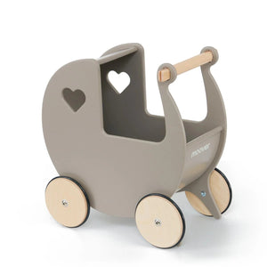 Classic Dolls Pram (Grey)