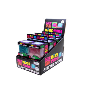 Nice Cube Glitter & Glow Nee Doh (3 Colours)