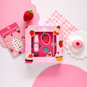 Strawberry Cupcake Makeup Gift Set