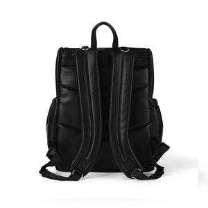 Signature Nappy Backpack (Black Dimple)