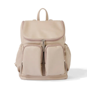 Signature Nappy Backpack (Oat Dimple)