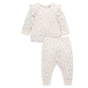 Daisy Long Sleeve Pointelle PJ Set