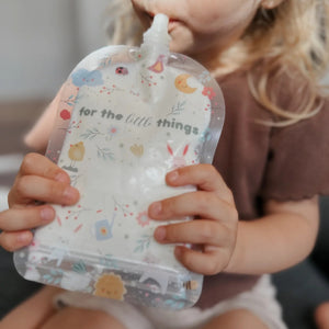 Reusable Food Pouch 150ml - Sugar And Spice (5 Pack)