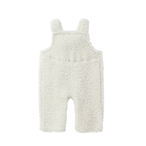 Teddy Fleece Overall (Snow)
