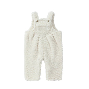 Teddy Fleece Overall (Snow)