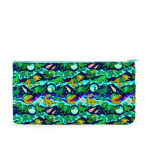 Dino Rave Mini ID Pencil Case