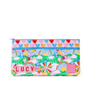 Rainbow Garden Mini ID Pencil Case