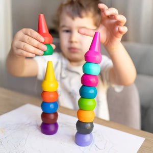 Stackable Crayons - Candy Colours