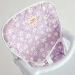 Doll Highchair (Lilac Daisy)
