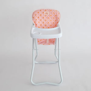 Doll Highchair (Pink Ducky)