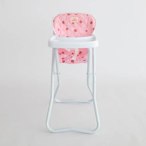 Doll Highchair (Strawberry Picnic)