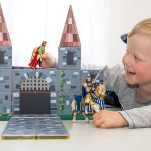 Magnetic Tile Topper - Castle Pack (40 Piece)
