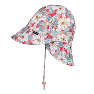 Swim Legionnaire Flap Beach Hat (Hibiscus)