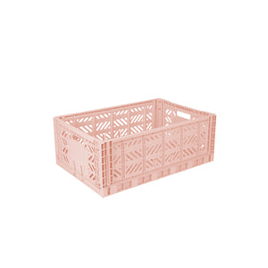 Maxi Folding Crate (Milk Tea)