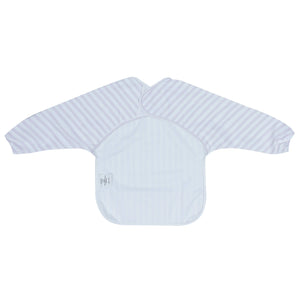 Messie Smock Bib (Lilac Stripe)