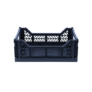 Midi Folding Crate (Navy)