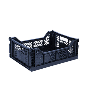 Midi Folding Crate (Navy)