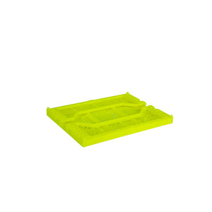 Midi Folding Crate (Neon Yellow)