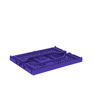 Midi Folding Crate (Sax Blue)