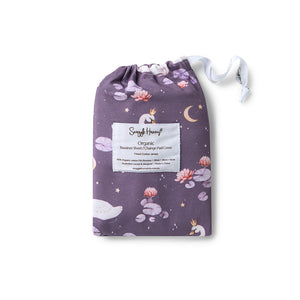 Midnight Swan Bassinet Sheet/Change Pad Cover