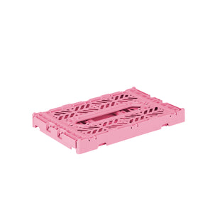Mini Folding Crate (Baby Pink)