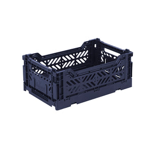 Mini Folding Crate (Navy)