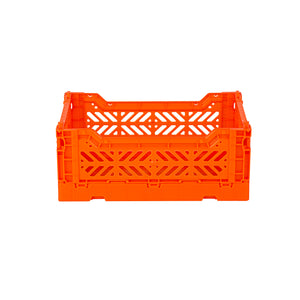 Mini Folding Crate (Orange)