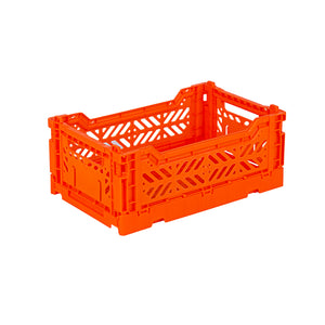 Mini Folding Crate (Orange)
