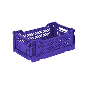 Mini Folding Crate (Sax Blue)