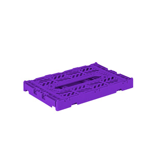 Mini Folding Crate (Violet)