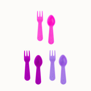 Fork And Spoon Set - Blush