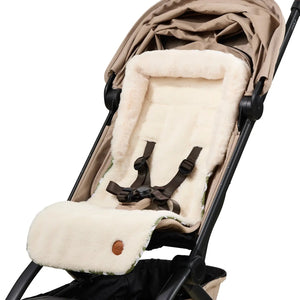 Cozy Fleece Pram Liner (Green Squiggle)