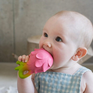 Fucsia de Dragonfruit Teether