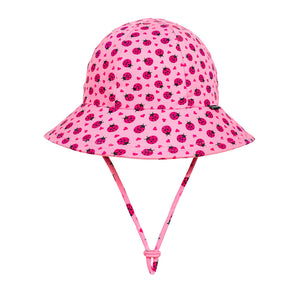 Ponytail Bucket Hat (Ladybug)