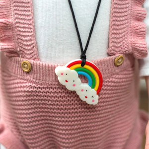 Rainbow Chew Pendant