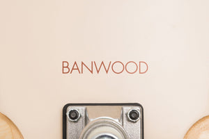 Banwood Skateboard (Cream)
