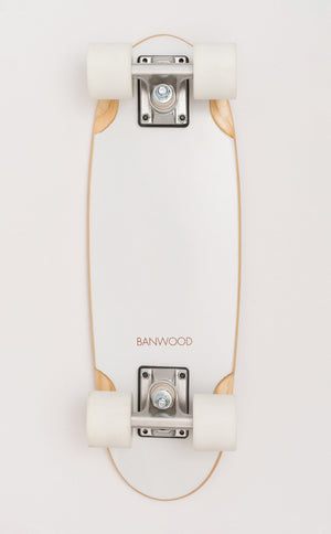 Banwood Skateboard (White)