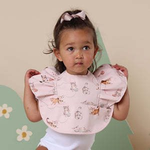 Kittens Frill Snuggle Bib