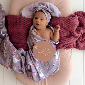 Swan Lake Muslin Wrap