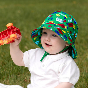 Toddler Bucket Hat (Blocks)