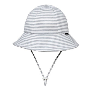 Toddler Bucket Sun Hat (Grey Stripe)