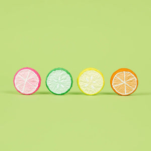 Citrus Slices Sidewalk Chalk